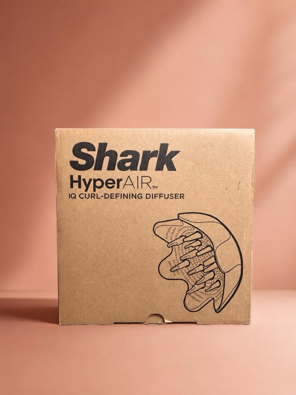 Shark HyperAIR IQ Curl-Defining Diffuser Attachment (Purple/Plum) *Never Used*
